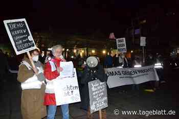 Gegendemo in Stade: Corona-Kritiker wehren sich gegen Querdenker-Verdacht - TAGEBLATT: Nachrichten aus Stade, Buxtehude und der Region - Tageblatt-online