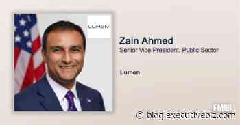 Lumen Awarded $1.2B USDA Task Order for Data Transport Services; Zain Ahmed Quoted - ExecutiveBiz