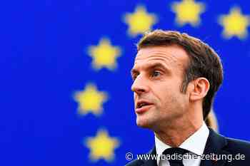 Macron liefert sich Schlagabtausch im Europaparlament - Ausland - Badische Zeitung