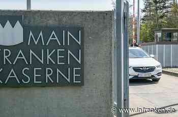 Corona-Versammlung in Volkach: 80 Leute waren vor der Bundeswehrkaserne - inFranken.de