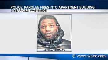 Police: Parolee arrested for firing gun into occupied apartment building