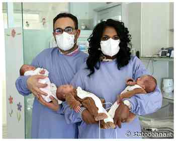 Florence e Giuseppe: "Dopo 1 mese di ricovero, i 3 gemellini a casa" - Stato Donna