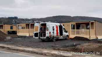 Tiny Houses in Sinzig sind so gut wie bezugsfertig: 42 Gebäude errichtet - Rhein-Zeitung