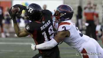 Redblacks bring back Canadian receiver Behar - TSN