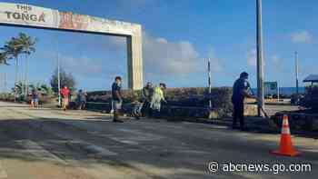 Cut off by volcano, Tongans relieved as contact restored