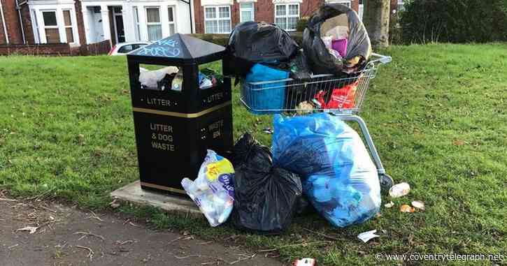 Rubbish floods 'high risk' Coventry park as fly-tipping continues - Coventry Live