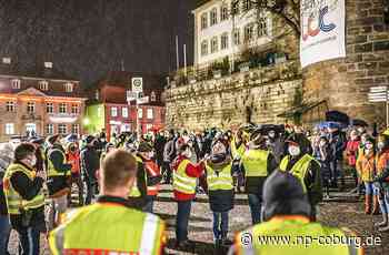 Mahnwache und „Spaziergänger“ - Kronacher Parallelwelten - Neue Presse Coburg