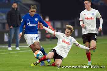 Schalke verpasst gegen Kiel den Sprung auf Platz drei - Westfalen-Blatt