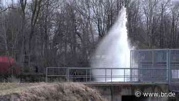 Nach Jahrzehnten im Wasser: Mine in Augsburg gesprengt - BR24