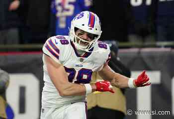 Dawson Knox Player Prop Bets for the NFL Playoffs - Buffalo vs. Kansas City - Sports Illustrated