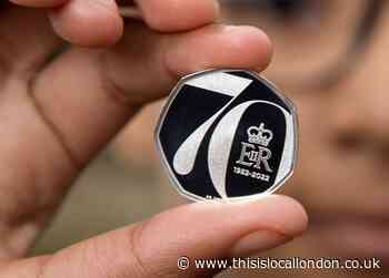 The Royal Mint releases Platinum Jubilee 50p coins into circulation
