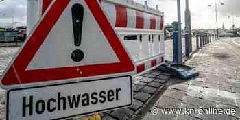 Kaum Schäden nach leichter Sturmflut an Schleswig-Holsteins Küsten