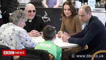 Pastor Mick: Duke and Duchess show support for Burnley charity