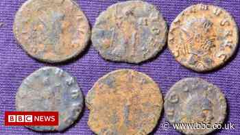 Roman coins and bracelets unearthed in Ribble Valley farm dig