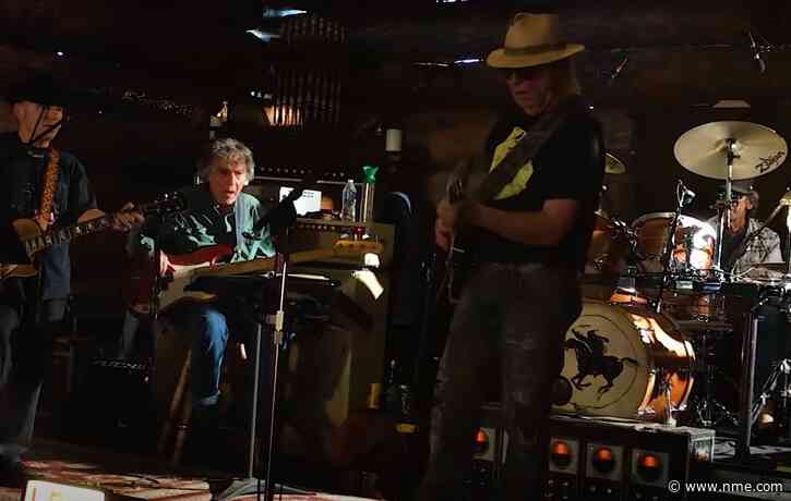 Watch a new documentary about Neil Young and Crazy Horse’s latest album, ‘Barn’