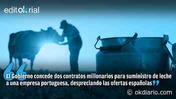 Blanco y en botella: Sánchez contra el sector ganadero español - Okdiario