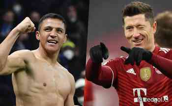 El impresionante récord europeo que Alexis Sánchez comparte con el mejor del mundo, Robert Lewandowski - RedGol