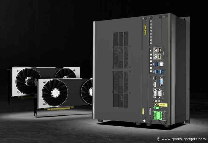 Edge computing GPU PC for AIoT applications