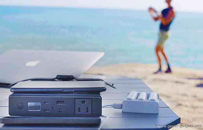 Charge anything with the TOPA wireless portable power station
