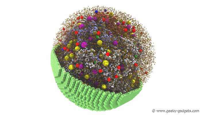 Living cell simulation created by researchers using GPU acceleration