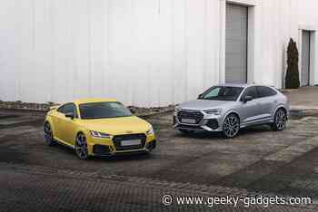 Audi TT, Q3 and RS Q3 offered with new matte colors