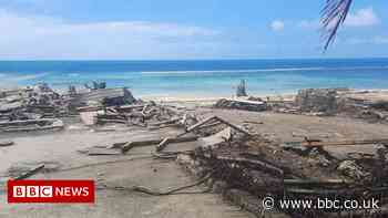 Tonga: Survivor tells of sea escape from tsunami-struck island