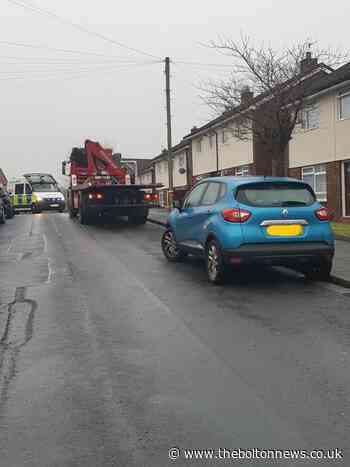 Stolen car found by Deane and Rumworth police after being used for 'anti-social behaviour'
