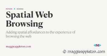 Spatial Web Browsing