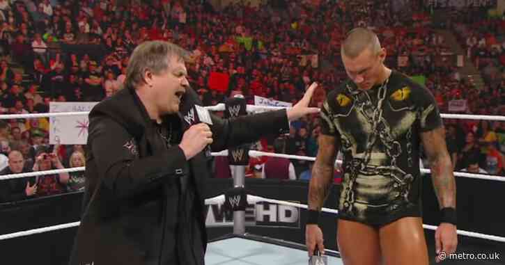 Meat Loaf once got attacked by WWE star Randy Orton in classic Raw moment