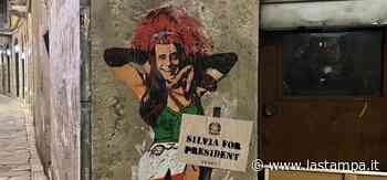 Nuova opera di TvBoy, a Milano Berlusconi diventa “Silvia” - La Stampa