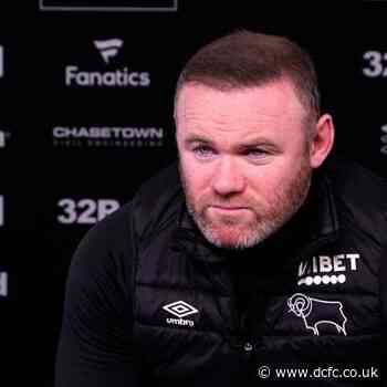 Rooney Previews East Midlands Derby Clash Against Forest - Derby County Football Club