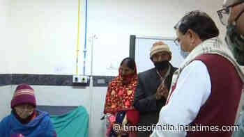 Uttarakhand CM inspects COVID-19 arrangements at medical college in Almora