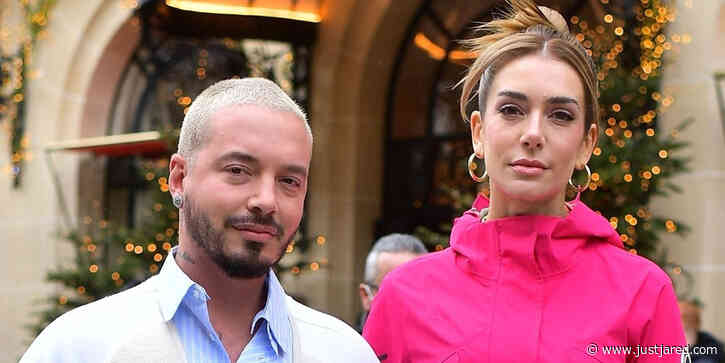 J Balvin & Girlfriend Valentina Ferrer Couple Up for Paris Fashion Week