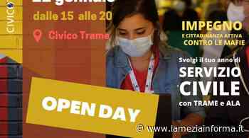 Servizio Civile Universale con Fondazione Trame e Ala: domani l’Open Day al Civico Trame - LameziaInforma
