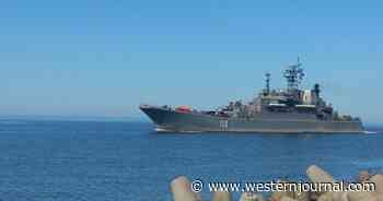 Flotilla of Russian Landing Ships Spotted as Foreign Commandos Are Deployed to Ukraine
