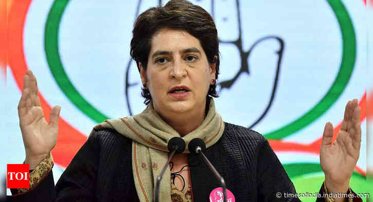 Open to contesting UP polls, but that doesn’t mean I’m CM face: Priyanka Gandhi