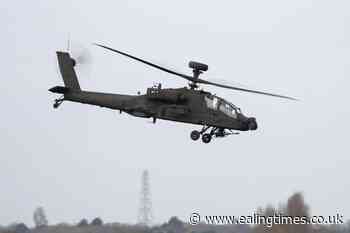 Army's new Apache attack helicopters undergo test flights - Ealing Times
