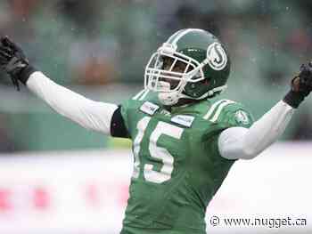 Mike Edem re-signs with Saskatchewan Roughriders - The North Bay Nugget