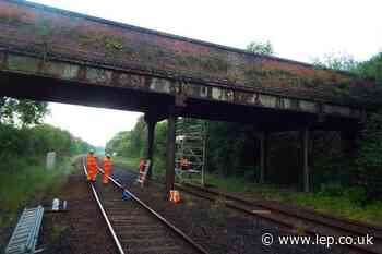Railway bridge upgrade for Wigan to Bolton electrification - Lancashire Evening Post