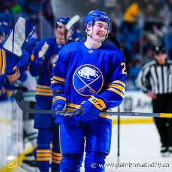 Jack Quinn of Cobden scores first NHL goal with the Buffalo Sabres - PembrokeToday.ca