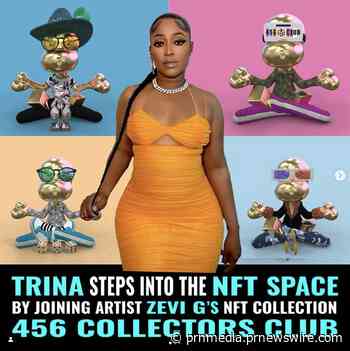 Trina Rockstarr "Diamond Princess" Apes into Metaverse with 456 Collectors Club