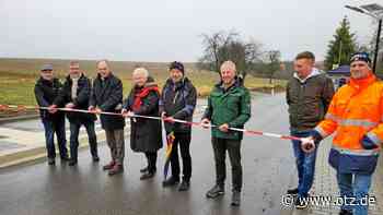 In Großkröbitz ist der Straßenbau geschafft - Ostthüringer Zeitung