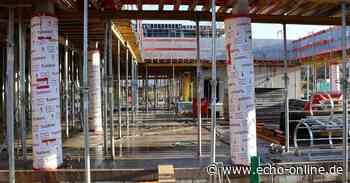 Rohbau für neue Mensa in Bischofsheim steht - Echo Online