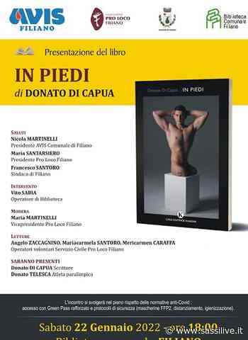 Alla Biblioteca di Filiano presentazione del libro di Donato Di Capua “In piedi” sulla storia del campione paralimpico Donato Telesca - Sassilive.it