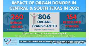 TOSA Has Record-Breaking Number of Donor Heroes Save Lives