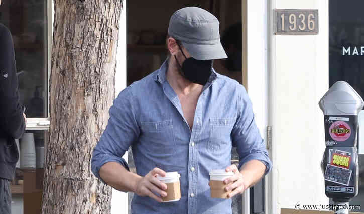 Colin Farrell Spotted in Short Shorts During a Coffee Run