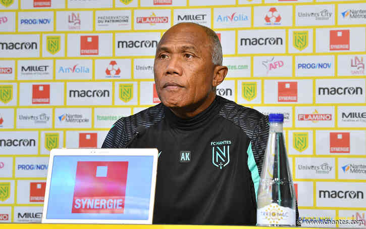 Antoine Kombouaré - ''On doit être capable de vite réagir'' - FC Nantes
