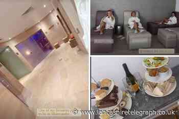 Paris Fury visits Lancashire Spa for relaxing day out