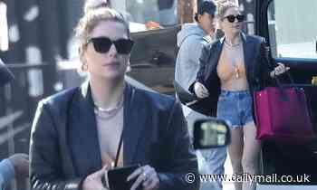 Ashley Benson puts on busty display during outing in Studio City