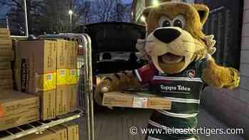 Tigers and Levy donate matchday food supplies - Leicester Tigers